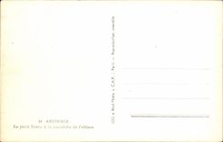 CPA Artouste the small train with the cornice of the abyss