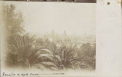 Reales Foto Italien Italien Rom Vue von baut Pincio zusammen