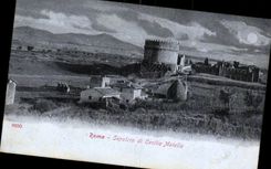 CPA Italien Italien Rom Sepolcro di Cecilia Metella