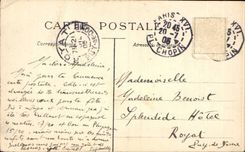 CPA Italien Italien Rom das dominiquin die letzte Kommunion von Saint Jerome der Vatican