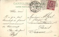 CPA Italy Italia Milano Interno Galleria