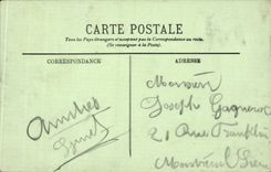 CPA Saint Germain in Bush hammer Round not of the terrace rosarium