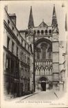 CPA Lisieux sudliches Gatter der Kathedrale