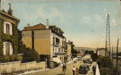 CPA Hendaye Entrance of the international bridge