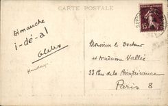 CPA Hendaye round Tower Stone-built house Parcelled out rmparts Camino