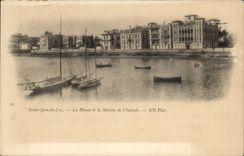 CPA St Jean de Luz La Rhune et la maison de l'infante