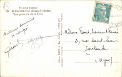 CPA St Jean de Luz Vue generale de la rade