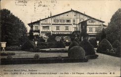CPA CAmbo Maison Rostand has Arnaya the Boxwood the Basins Frontage of the gardens