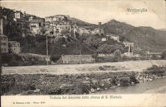 CPA Italien Italien VEntimiglia Veduta dei dintorni uber chiesa di S Michele hinaus