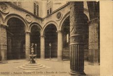 CPA Italien Italien Firenze Palazzo Vecchio II Cortile