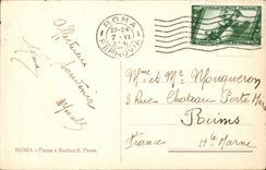 CPA Italien Italien Rom Basilika S Pietro des Marktplatz-E