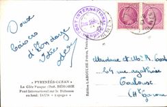 CPA Behobie international Bridge on Bidssoa Irun