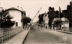 CPA Hendaye Since the international bridge sight on the French border post and Hendaye