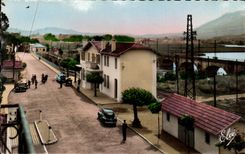 CPA Hendaye free Spanish Border 2 international bridges Customs