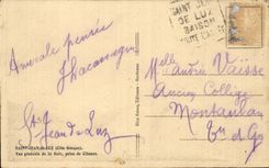 CPA St Jean de Luz Vue generale de la baie prise de Ciboure