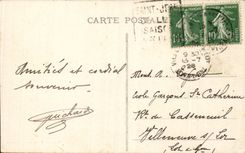 CPA St Jean de Luz Partie de pelote basque