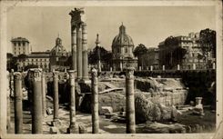 CPA Italien Italien Rom Foro Traiano