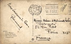 CPA Italien Italien Rom Foro Traiano