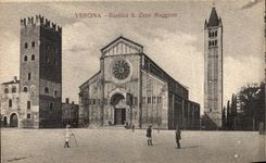 CPA Italien Italien Verona Basilika S Zeno Maggiore