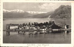 CPA Italien Italien Isola blokte lago Maggiore