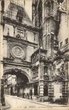 CPA Rouen the large clock