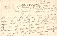 CPA Rouen Town hall frontage on the gardens