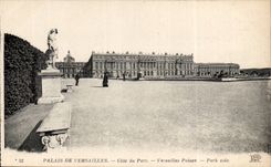 CPA Versailles Palais Dimensions park