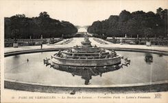CPA Versailles Palate the basin of Latone