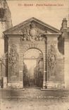 CPA Rouen Gate Guillaume lion