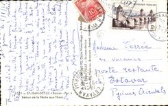 CPSM St Jean de Luz Retour de la peche aux thons