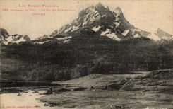 CPA Surroundings of Pau the peak of the South of Ossau