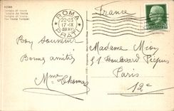 CPA Italien Italien Rom Tempio der Jacke