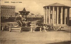 CPA Italien Italien Rom Tempio di Vesta