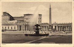 CPA Italien Italien Rom Palazzo Vaticano