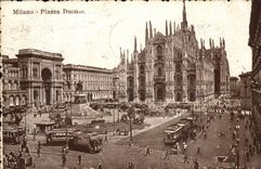 CPA Italy Italia Milano Piazza Duomo