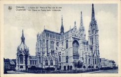 CPA Ostend the church S Pierre seen of dimension