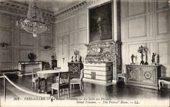 CPA Versailles large Trianon the room of the Princes