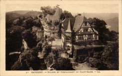 CPA Saverne Ruins and restaurant of High Barr
