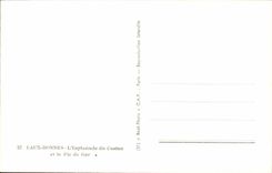 CPSM Good Water the esplanade of the casino and the Peak of Ger