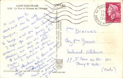 CPSM St Jean de Luz La maison de l'infante