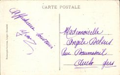 CPA St Jean de Luz Effet de vagues a la digue de Socoa