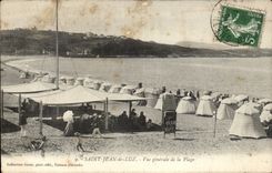 CPA St Jean de Luz Vue generale de la lage