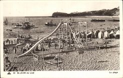 CPA St Jean de Luz La plage