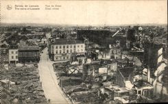 CPA Belgium Leuwen Ruins Street of Diest
