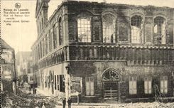 CPA Belgium Leuwen Ruins Street of Namur University