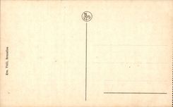 CPA Belgium Leuwen Street Vital Decoster and place of the people