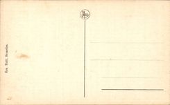 CPA Belgium Leuwen Coin of large places and street Courte