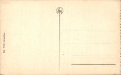 CPA Belgium Leuwen Ruines Street of Brussels towards the large one places