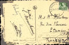 CPA Belgium Leuwen Town hall