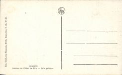 CPA Belgium Leuwen Interior of the Gothic Town hall Room